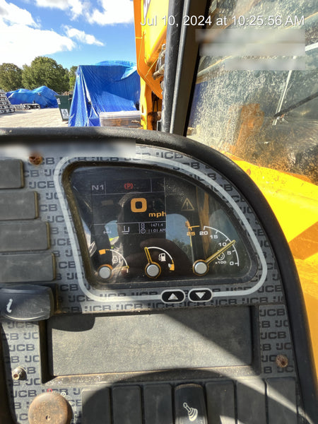 2020 JCB 509-42 Canopy, Solid Tires, Work Lights, Beacon, Aux Hydraulics, Back up Alarm, Lifting Eye, ES Decals