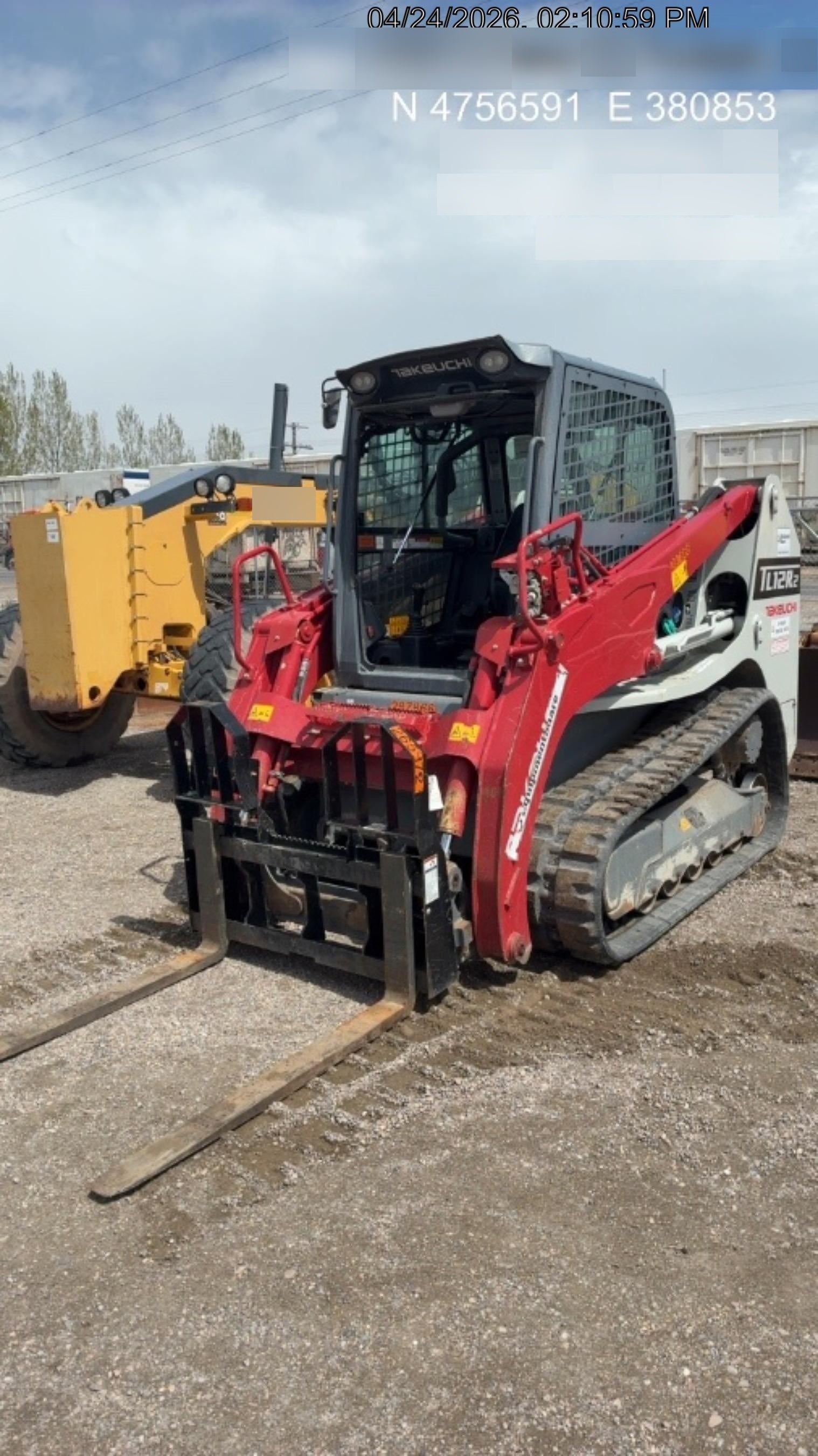 2021 TAKEUCHI 48" Pallet Forks - Takeuchi