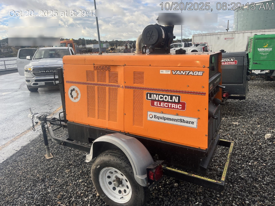 2021 Lincoln Electric Vantage 549X Ready Pak 3, ORANGE (includes trailer, cable rack, fender light kit)