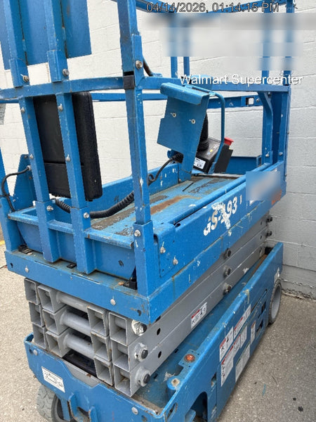 2020 Genie GS-1930 Solid Non Marking Tires, Beacon, Folding rails with half height swing gate
