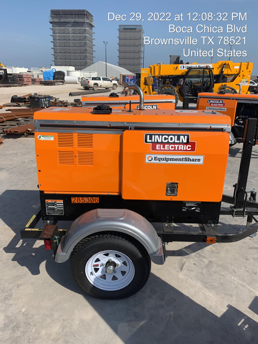 2022 Lincoln Electric LE400 Kubota V1505, Trlr, Cable Rack, Light Kit, ES Decals, T3