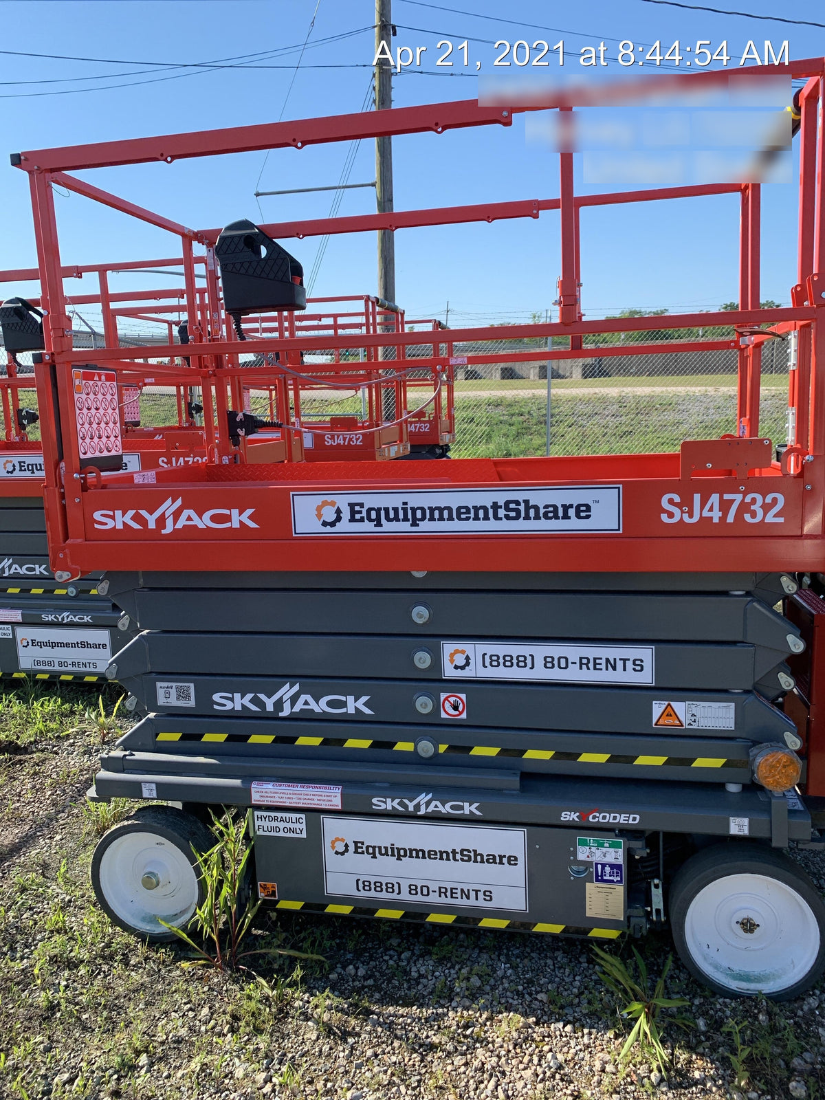 2021 SKYJACK SJ4732