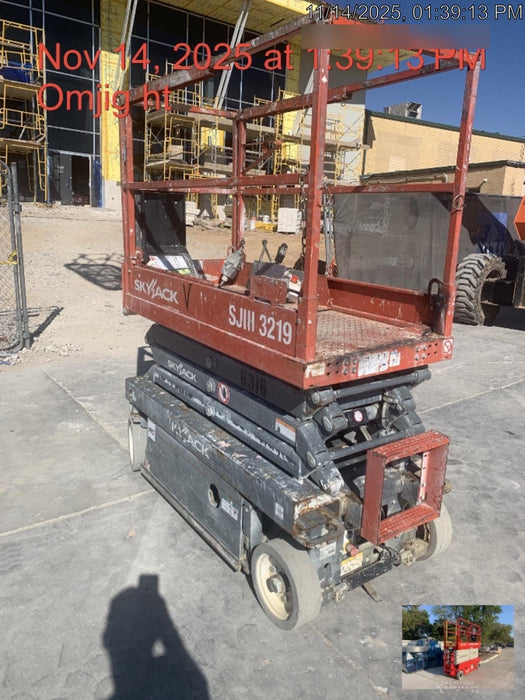 2017 Skyjack SJIII-3219 Skyjack SJ3219 w/Trojan Battery Set, Extended Warranty 5yr/5k hr