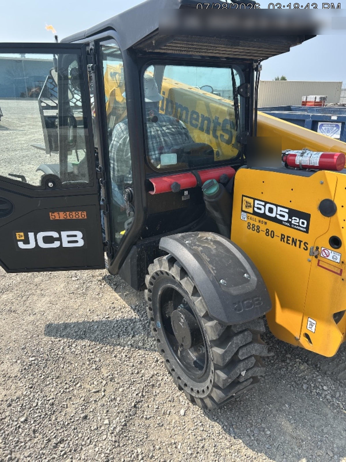 2025 JCB 505-20TC