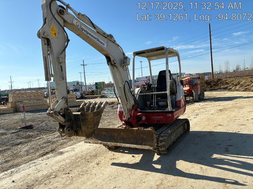 2019 Takeuchi TB240 Takeuchi TB240 Canopy w/Rubber Tracks, Auxiliary Hydraulics, Manual QC, Hydraulic Thumb, 12/18/24" Buckets