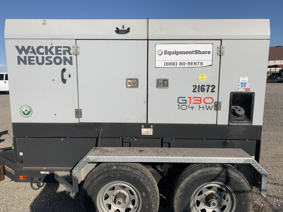 2019 WACKER NEUSON G130