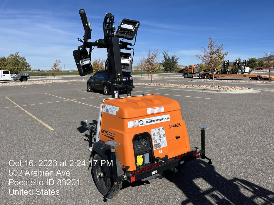 2023 Generac MLT2 Diesel, Flex Switch 120V Input, Powerzone Controller, (4) 320W LED Lights, 4kW Generator, 39.9 Gal Fuel Tank, 2" Ball, T3