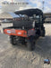 Kubota RTV-X1140W-H 4wd Utility Cart, LED Strobe, Windshield Tempered Glass, Pastic Canopy, Wire Harness Kit, Backup Alarm