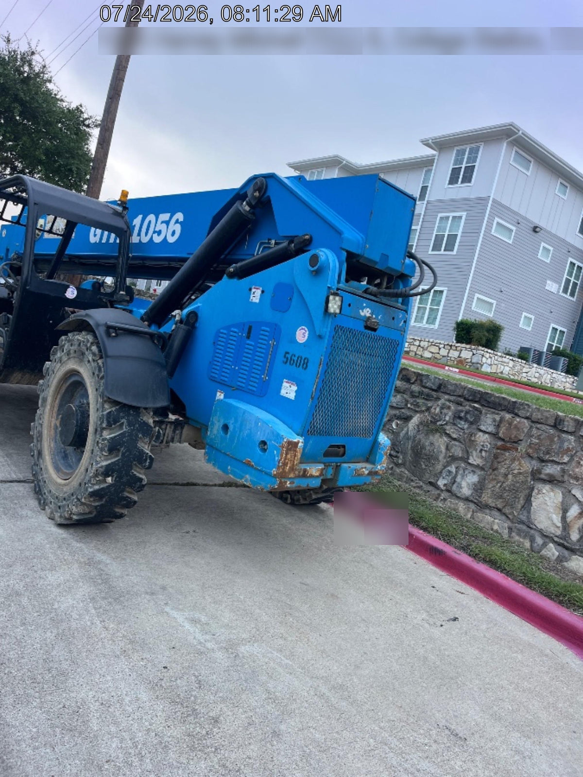 2017 Genie GTH-1056 Genie GTH1056, Solid Tires, 60" carriage, Light Kit, Open ROPS