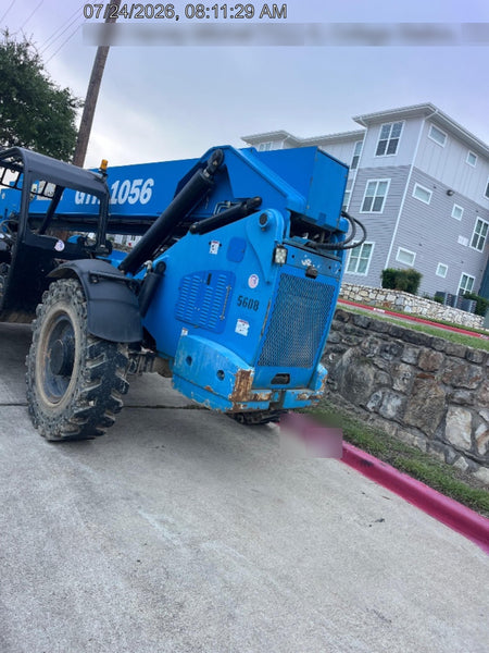2017 Genie GTH-1056 Genie GTH1056, Solid Tires, 60" carriage, Light Kit, Open ROPS