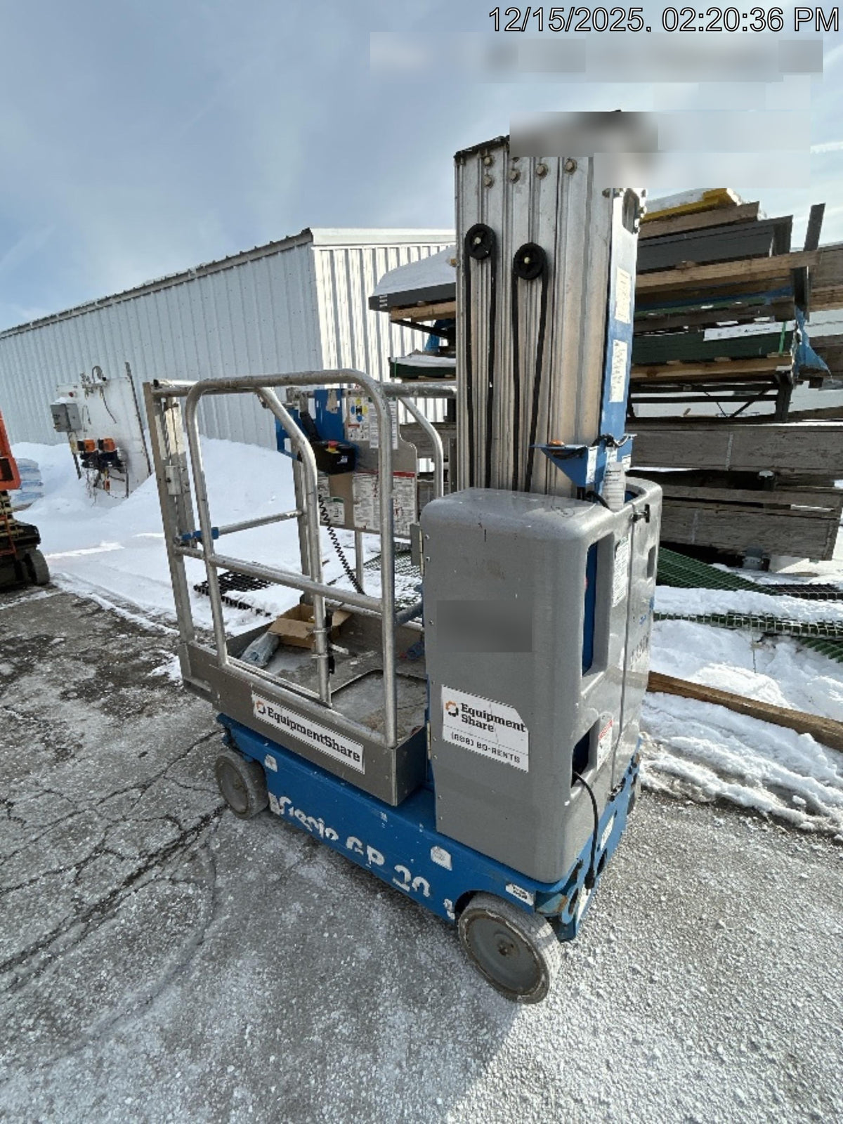 2018 GENIE GR-20