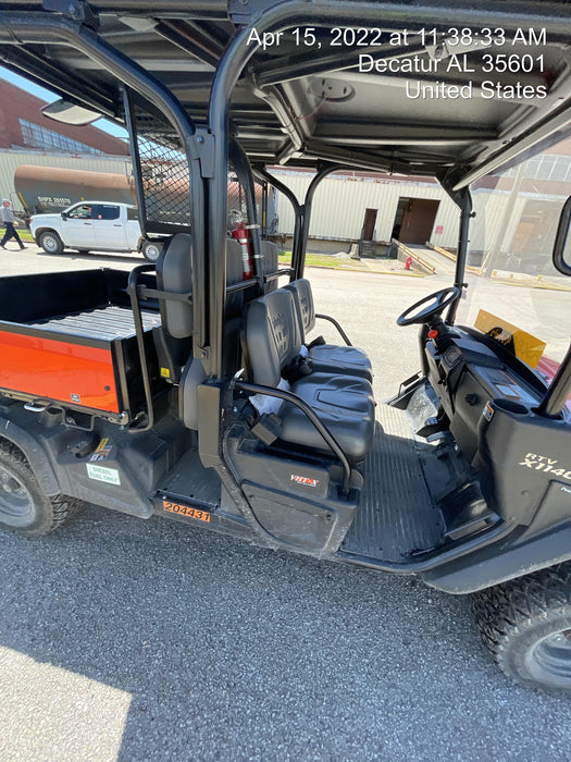 2022 Kubota RTV-X1140W-H Plastic Canopy, Windshield Acrylic Clear, LED Strobe Light, Wire Harness Kit, Back up Alarm