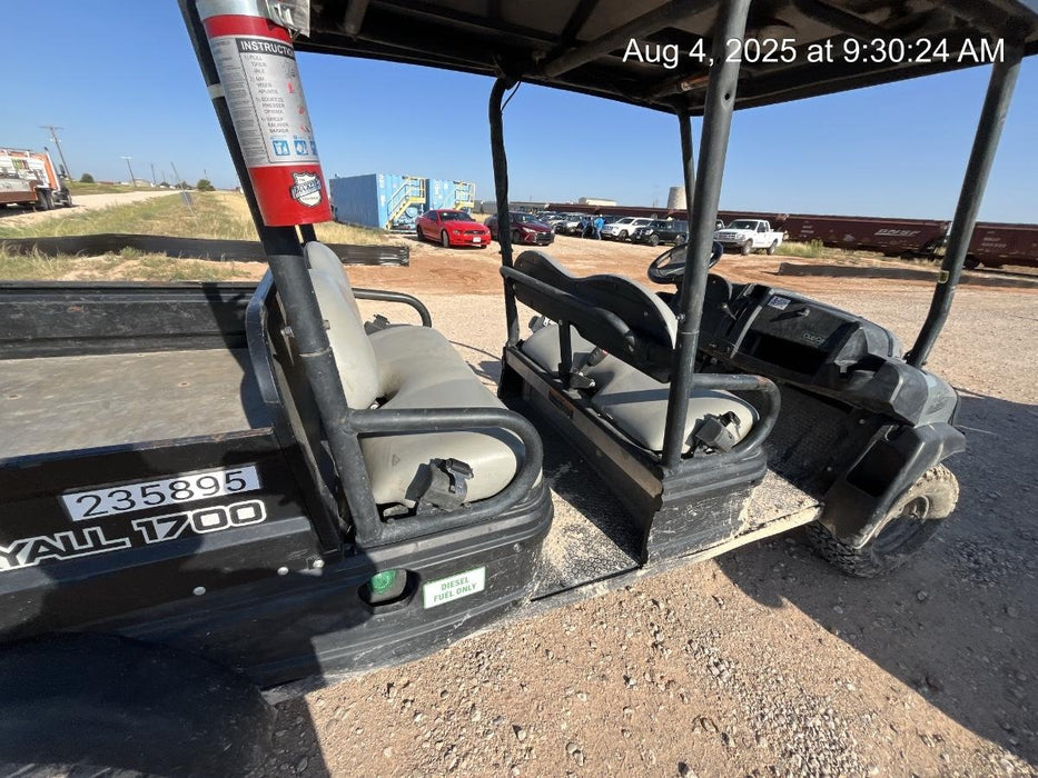 2022 Club Car CA1700D Canopy, Diesel, 4 Passenger