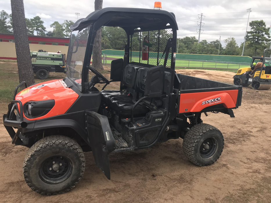 2019 Kubota RTV-XG850WL-H 4wd Utility Cart, Gas, 2 Seat, LED Strobe, Windshield Tempered Glass, Plastic Canopy, Wire Harness Kit, Backup Alarm