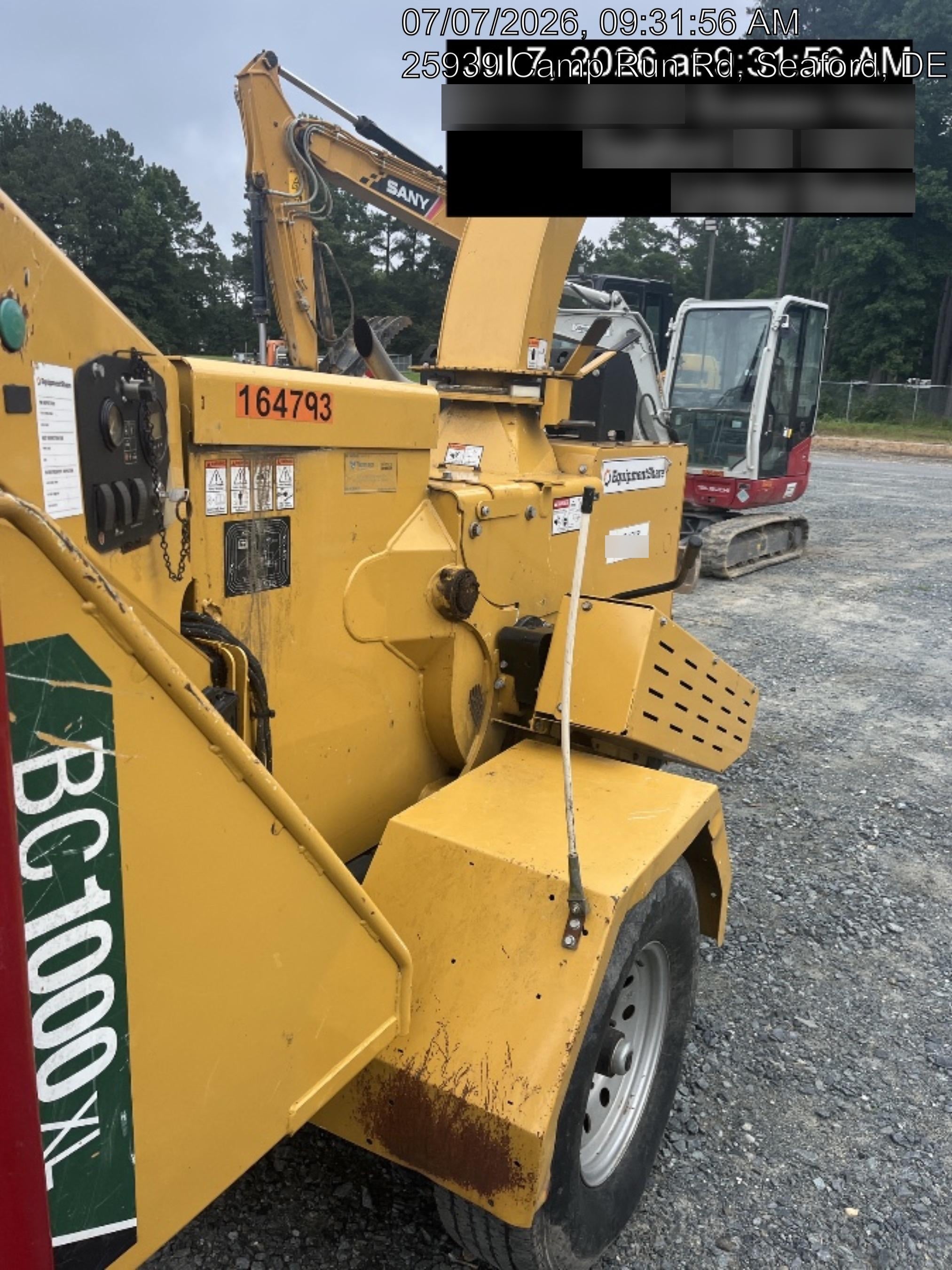 2021 VERMEER BC1000XL Diesel