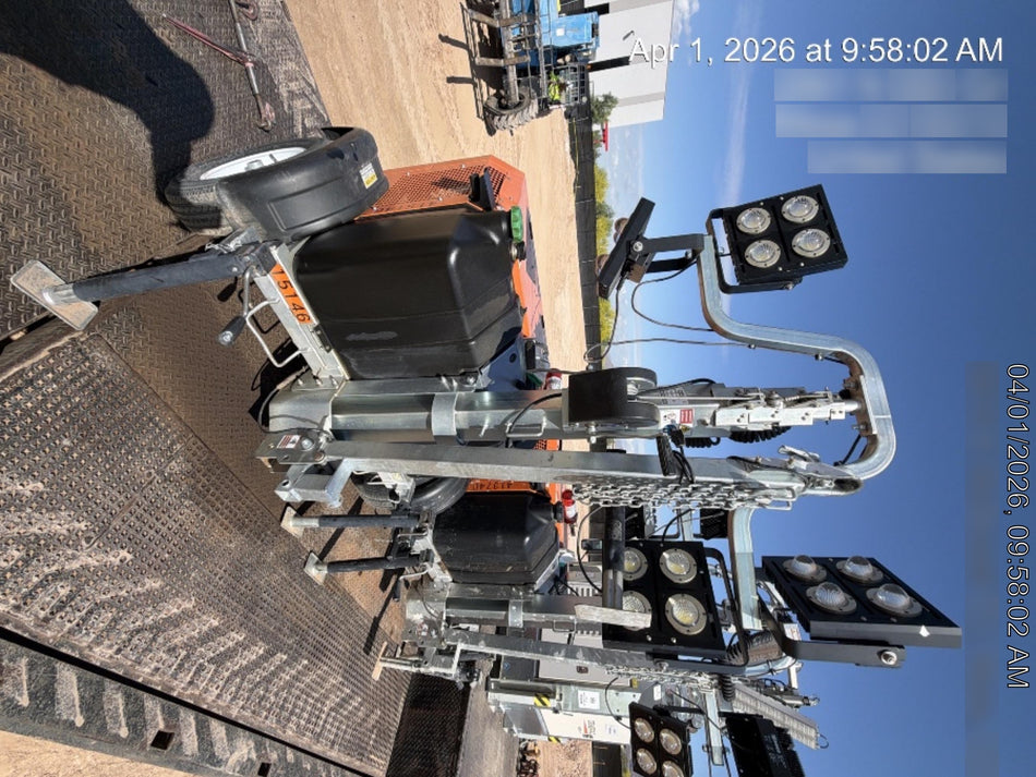 2024 Wanco WLTT-4MM4K Diesel, Deep Sea Controller, Shore Power Plug, Auto Start, (4) 350W LED Floodlights, 4kW Generator, 60 Gal Fuel Tank, 2" Ball, T3