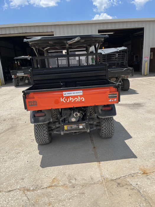 2022 Kubota RTV-X1140W-H Plastic Canopy, Windshield Acrylic Clear, LED Strobe Light, Wire Harness Kit, Back up Alarm