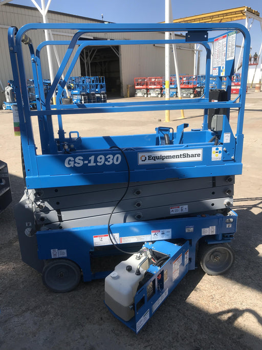 2020 Genie GS-1930 Fixed rails with chain entry gate - Pre A92.20