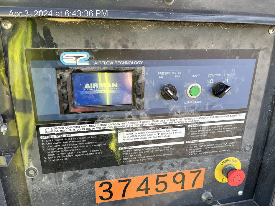 2023 AIRMAN PDSF375DP-6E1