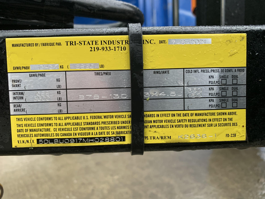 2021 Lincoln Electric Vantage 322 Vantage 322 Ready Pak 3 w/ Decals, ORANGE (includes trailer, cable rack, fender light kit) NO Telematics