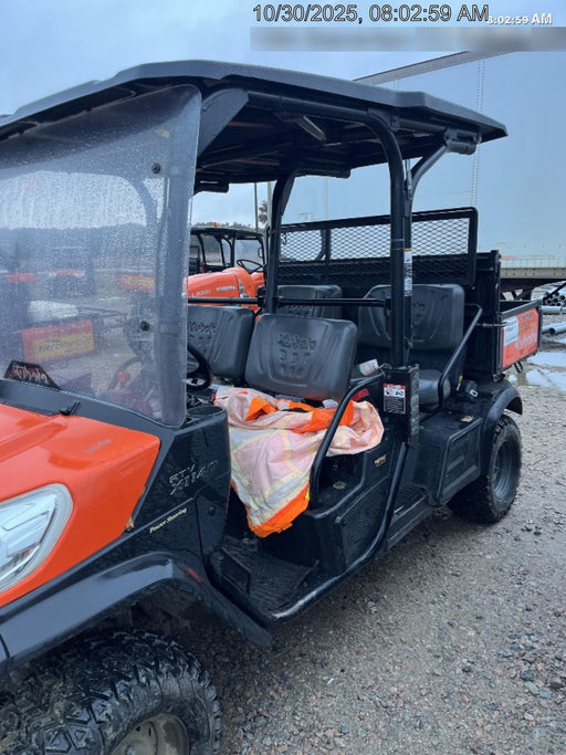 2020 Kubota RTV-X1140W-H Canopy, 4-Seater, Diesel, Windshield Acrylic Clear, Strobe Light, Backup Alarm