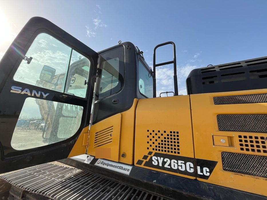 Sany SY265C SY265 Tier 4 - Cab, Hydraulic QC,  Buckets: 36", 48" Main Pin Hydraulic Thumb