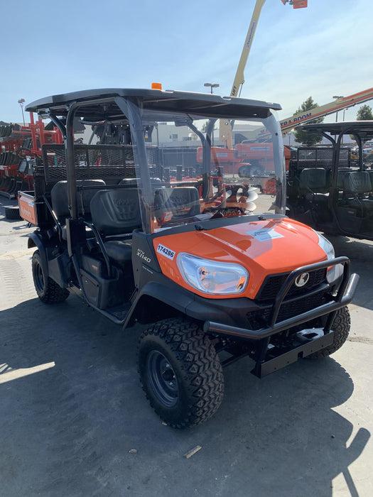 2021 Kubota RTV-X1140W-H Plastic Canopy, Windshield Acrylic Clear, LED Strobe Light, Wire Harness Kit, Back up Alarm