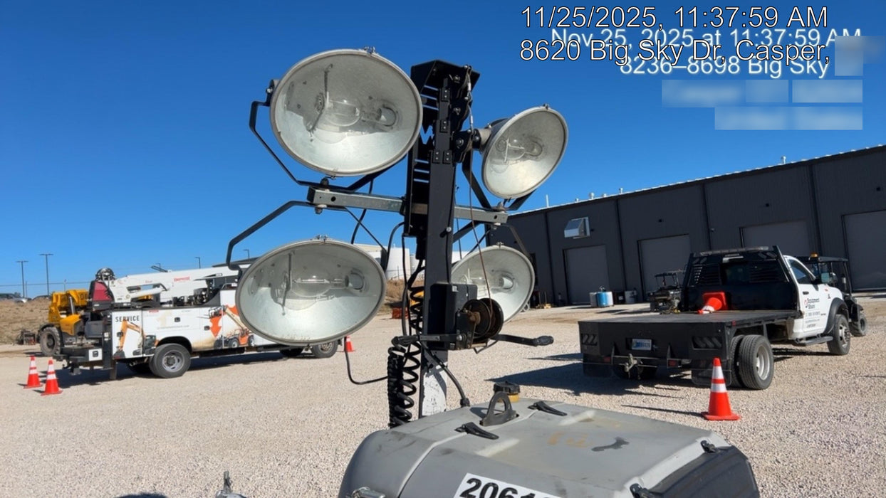 2018 Wacker Neuson LTV6L-MH Wacker Neuson LTV6L Mobile Light Tower w/Fuel Level Sensor Installed