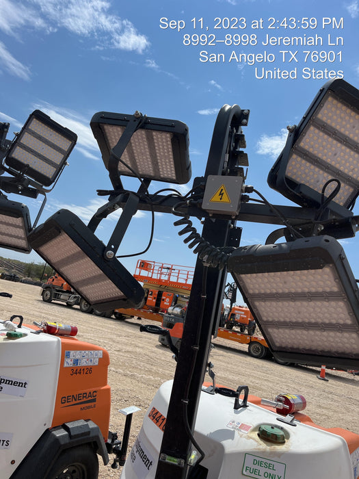 2023 Generac MLT2 Diesel, Flex Switch 120V Input, Powerzone Controller, (4) 320W LED Lights, 4kW Generator, 39.9 Gal Fuel Tank, 2" Ball, T3