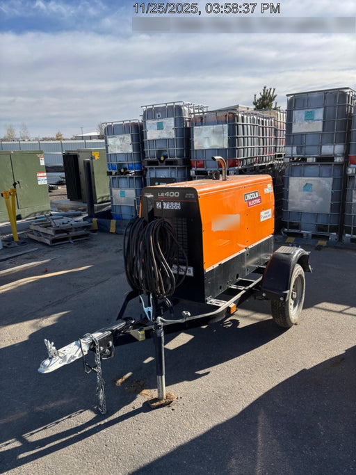 2023 Lincoln Electric LE400 Kubota V1505, Trlr, Cable Rack, Light Kit, ES Decals, T3