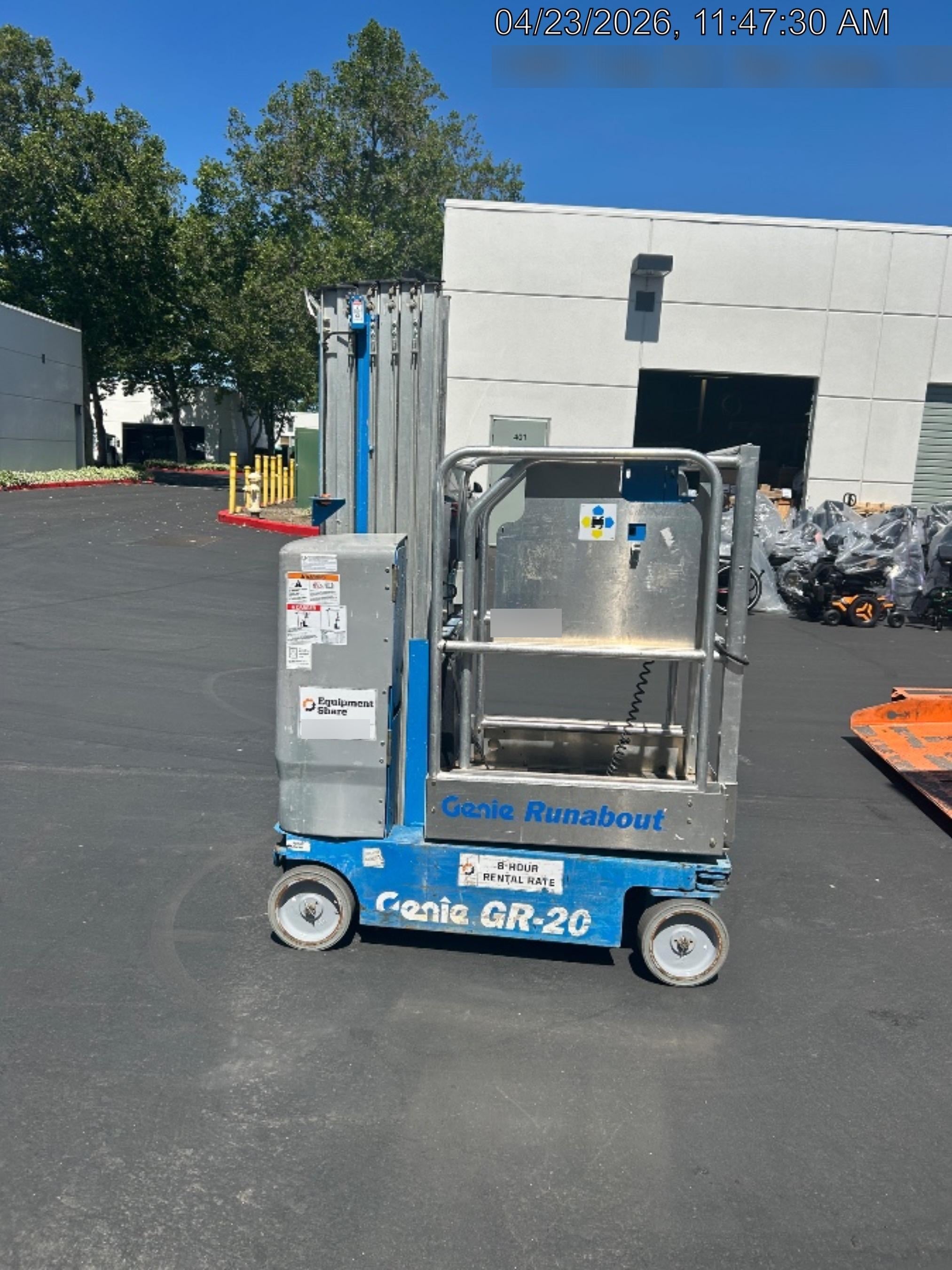 2018 GENIE GR-20