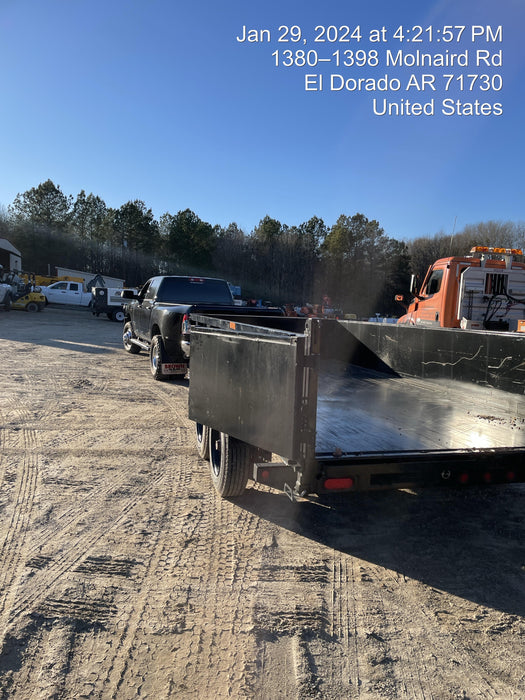 2024 BIG TEX TRAILER 16LP - 16' Bumper Pull Dump Trailer