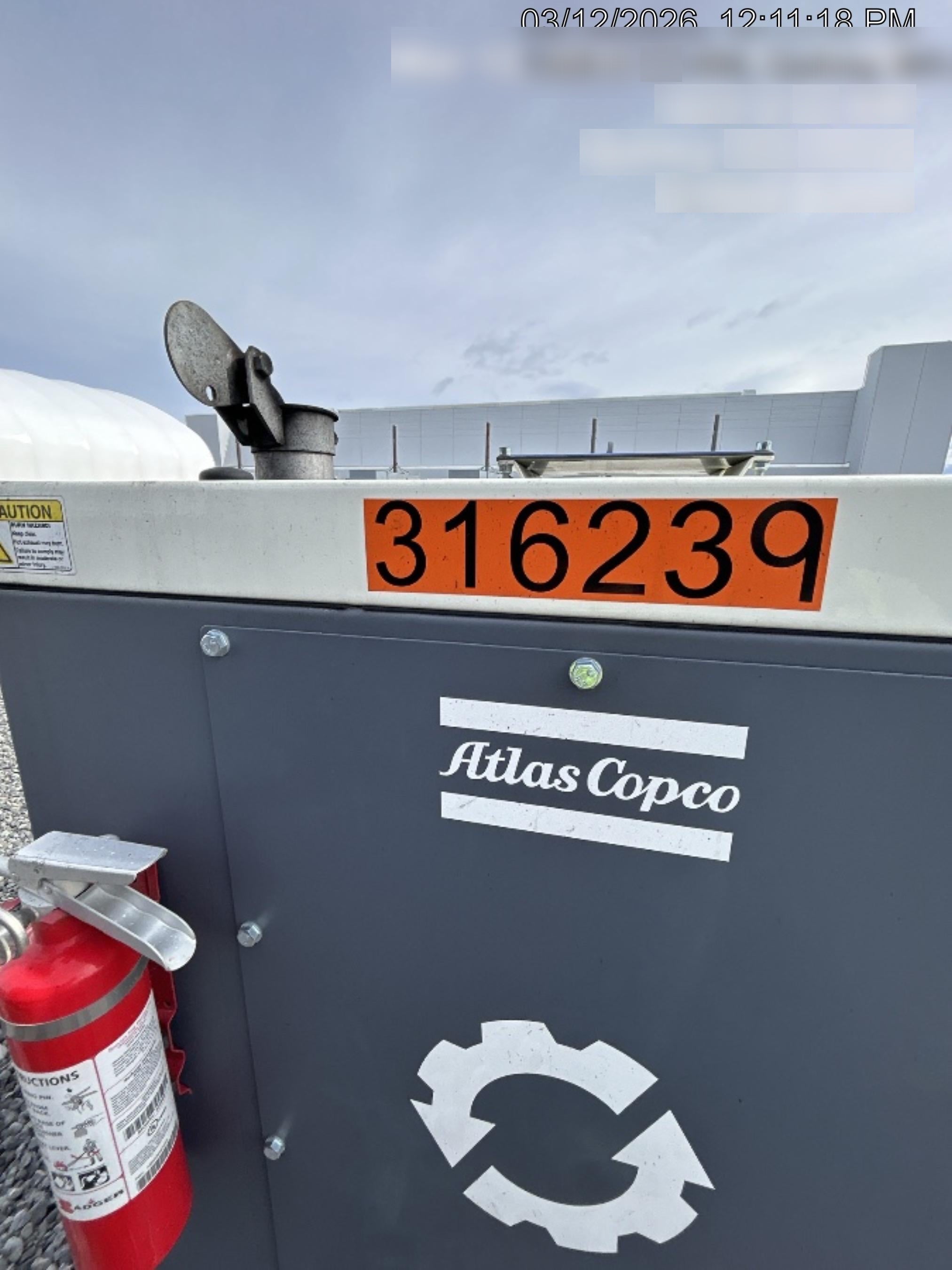 2023 ATLAS COPCO QAS45 CWK