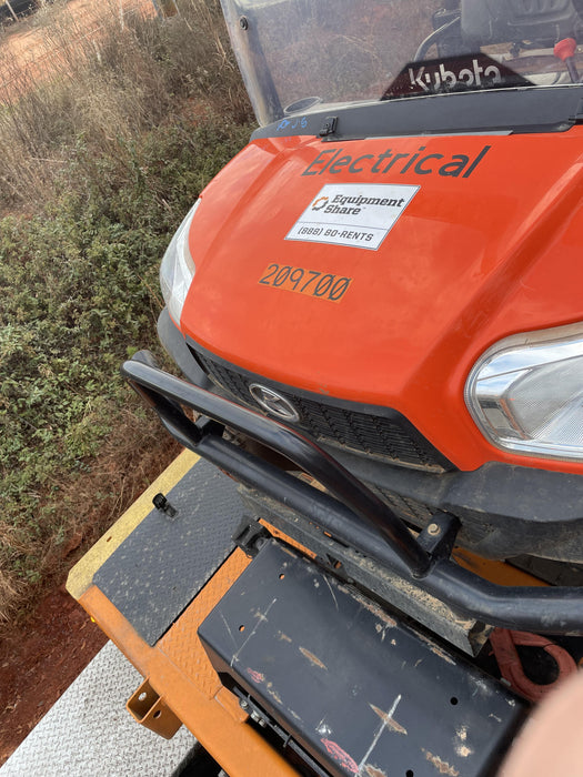 2022 Kubota RTV-X1140W-H Plastic Canopy, Windshield Acrylic Clear, LED Strobe Light, Wire Harness Kit, Back up Alarm