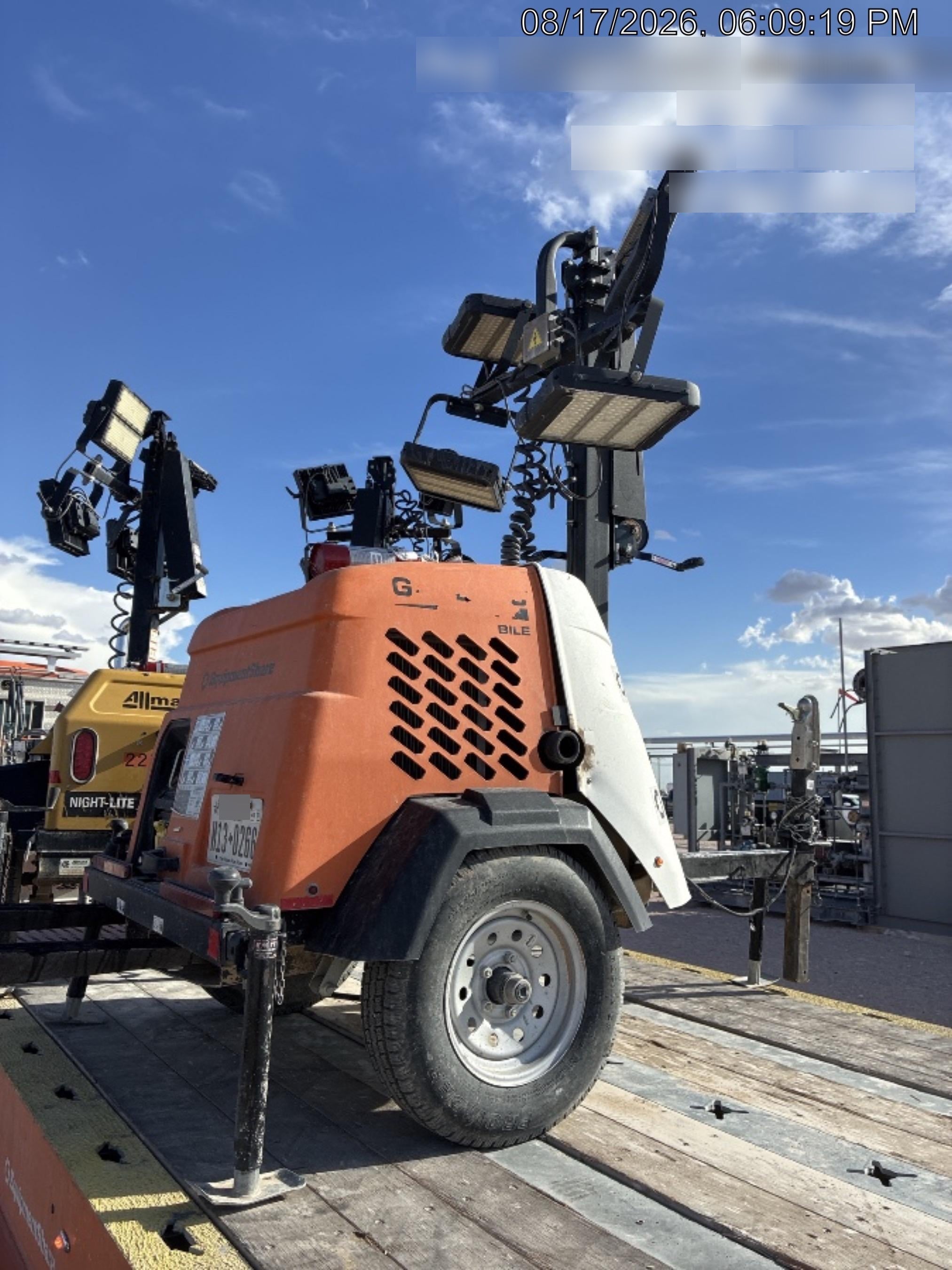 2023 Generac MLT2 Diesel, Flex Switch 120V Input, Powerzone Controller, (4) 320W LED Lights, 4kW Generator, 39.9 Gal Fuel Tank, 2" Ball, T3