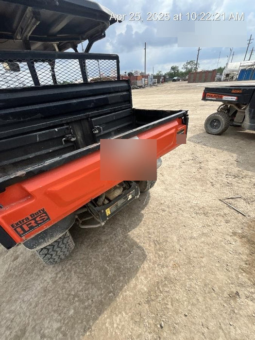 Kubota RTV-X1140W-H 4wd Utility Cart, 4 Seat, Diesel, LED Strobe, Windshield Tempered Glass, Plastic Canopy, Wire Harness Kit, Backup Alarm