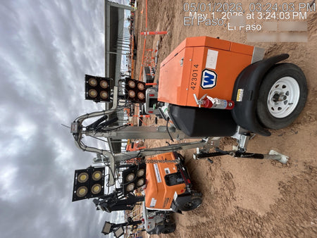2024 Wanco WLTT-4MM4K Diesel, Deep Sea Controller, Shore Power Plug, Auto Start, (4) 350W LED Floodlights, 4kW Generator, 60 Gal Fuel Tank, 2" Ball, T3
