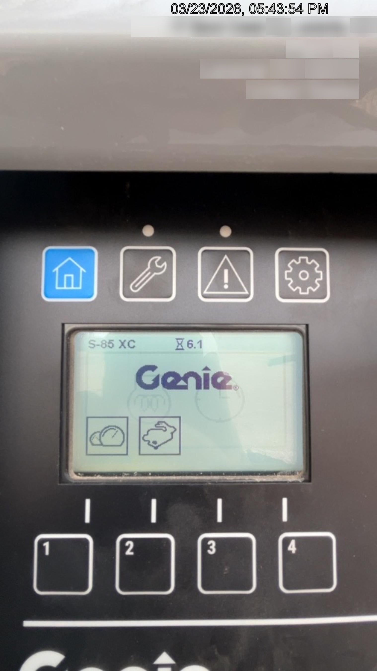 2026 GENIE S-85 XC