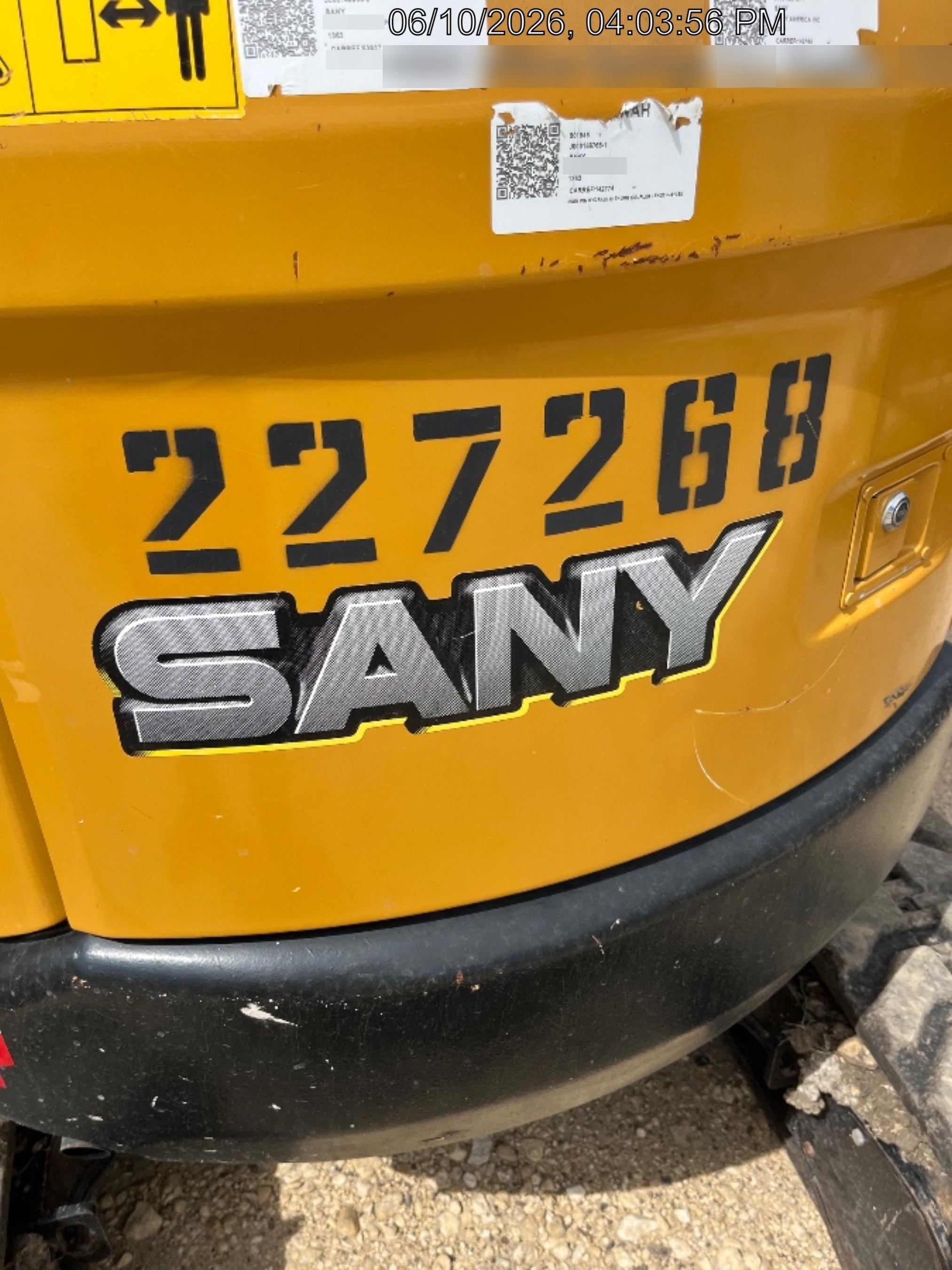 2022 SANY SY26