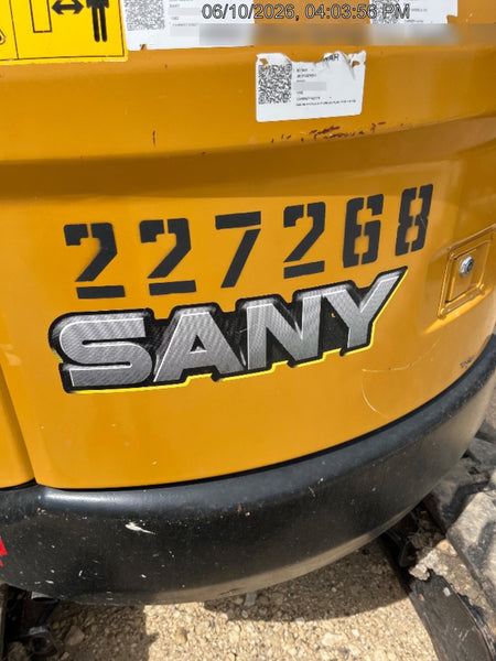 2022 SANY SY26