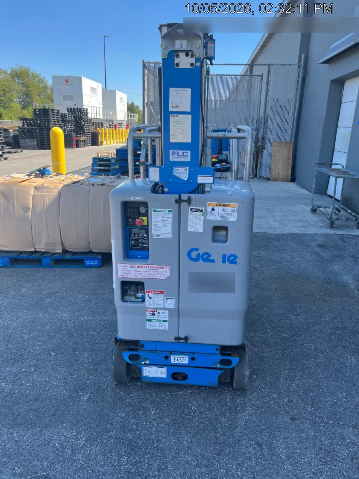 2018 GENIE GR-20