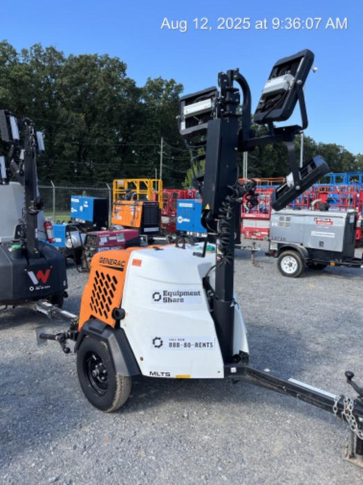 2023 Generac MLT2 Diesel, Flex Switch 120V Input, Powerzone Controller, (4) 320W LED Lights, 4kW Generator, 39.9 Gal Fuel Tank, 2" Ball, T3