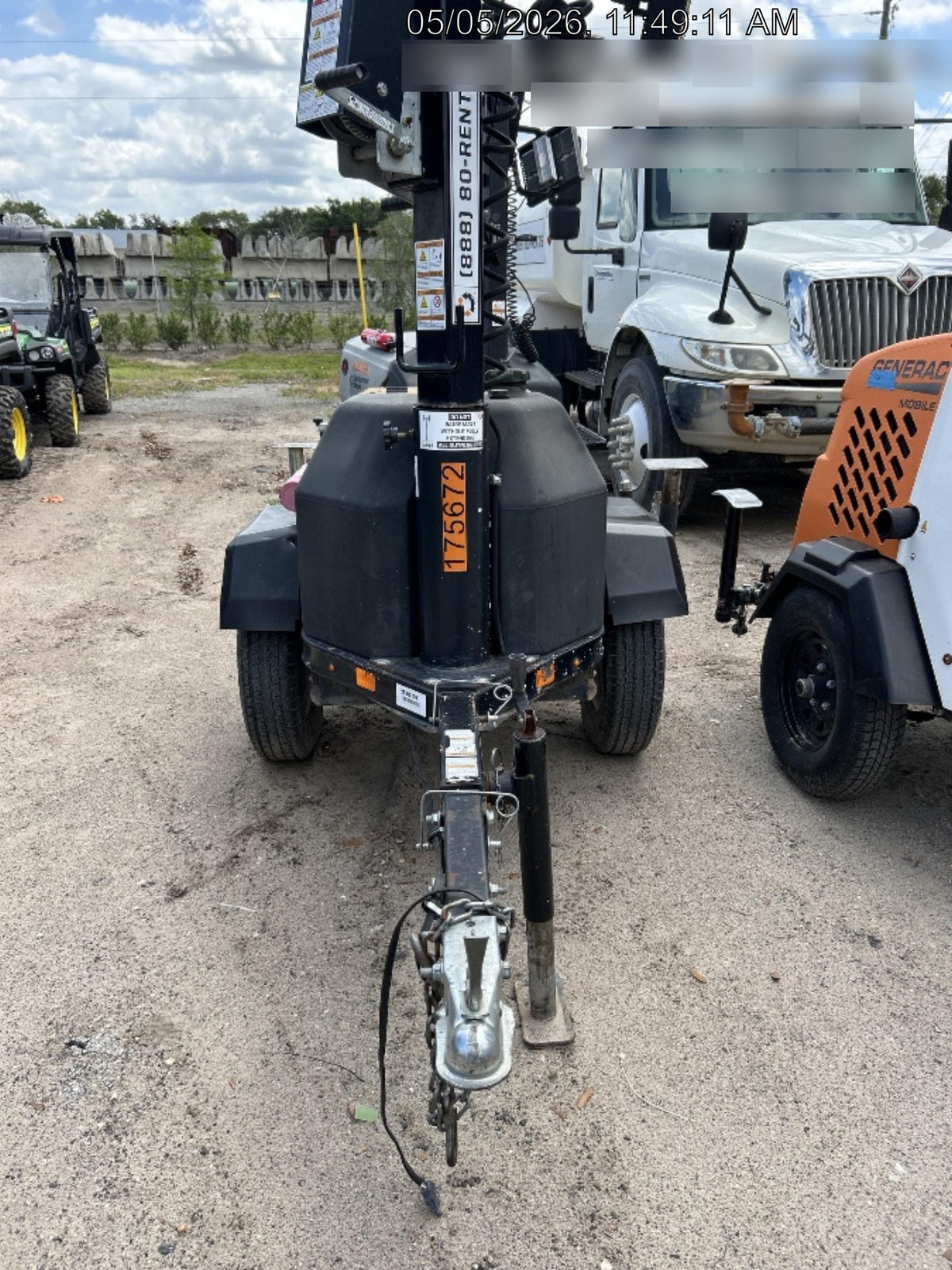 2019 Wacker Neuson LTV6K-LED Standard LED Towable Light Tower w/None
