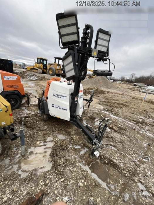 2024 Generac MLT2 Diesel, Flex Switch 120V Input, Powerzone Controller, 
(4) 320W LED Lights, 4kW Generator, 39.9 Gal Fuel Tank, 2" Ball, T3