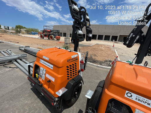 2023 Generac MLT2 Diesel, Flex Switch 120V Input, Powerzone Controller, (4) 320W LED Lights, 4kW Generator, 39.9 Gal Fuel Tank, 2" Ball, T3