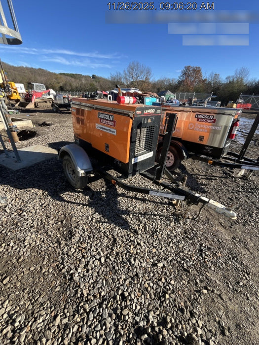 2022 Lincoln Electric LE400 Kubota V1505, Trlr, Cable Rack, Light Kit, ES Decals, T3