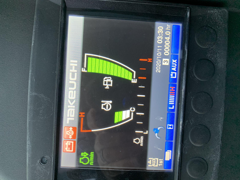 2020 Takeuchi TB-235-2CR Cab/Heat/Air, Rubber Tracks, Manual TAG QC