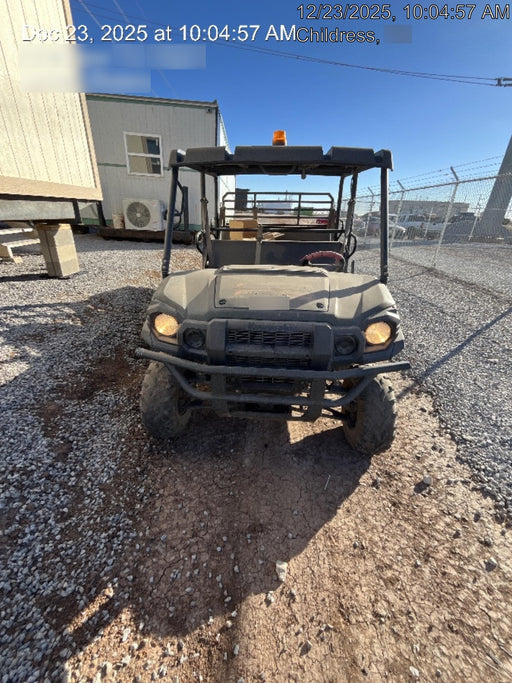 Kawasaki Mule PRO-DXT Standard Options, Backup Alarm, Beacon, Plastic Hard Top, Poly Windshield, Horn Kit