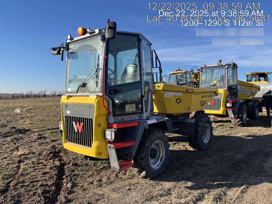 2025 WACKER NEUSON DV604 Cab Standard Tires