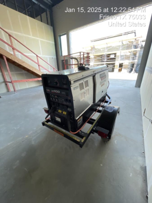 2024 Lincoln Electric LE400 Kubota V1505, Trlr, Cable Rack, Light Kit, ES Decals, T3